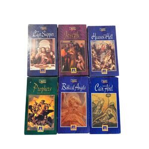 VHS A&E Documentary Mysteries‎ of the Bible 6 Tapes 3 Sealed